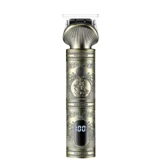Тример на акумуляторі з LED-дисплеєм для стрижки 6 в 1 VGR V-106 Машинка для стрижки волосся на 14 насадок