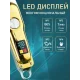 Професійна машинка для стрижки волосся та бороди на 3 насадки та LED дисплеєм VGR V-290 Тример для стрижки