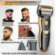 Набір для стрижки 3 в 1 Gemei GM-595 Електрична бритва з триммером для бороди