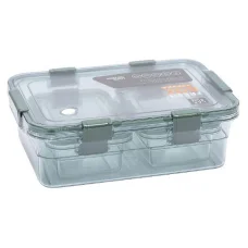 Набір пластикових контейнерів із 3 штук для зберігання продуктів Fresh Box 708-7077