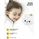 Силіконовий бездротовий LED світильник-нічник Малюк хмара RD-26 з пультом управління