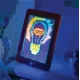 Дитячий планшет для малювання світлом Magic Pad RD-2003 Дошка для малювання світлом