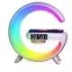 Розумна настільна бездротова лампа Bluetooth із зарядкою та будильником Smart Light Machine G63