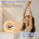 Розумна настільна бездротова лампа Bluetooth із зарядкою та будильником Smart Light Machine G63