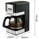 Крапельна кавоварка зі скляним кавником на 800 Вт DSP Kafe Filter KA-3024