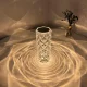Настільний кришталевий світильник з пультом керуванням Crystal Rose Ambience Декоративна настільна лампа