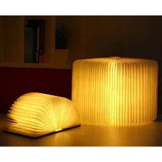 Настільна лампа світильник у вигляді книги Foldable Book Lamp Нічник для дитячої кімнати