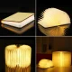 Настільна лампа світильник у вигляді книги Foldable Book Lamp Нічник для дитячої кімнати