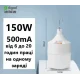 Підвісна світлодіодна LED лампа з гачком на 2 режими Digad 5150 Кемпінгова акумуляторна з гачком