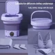Портативна міні складана ультразвукова пральна машинка на 8 л LK202310-37 Пральна машина для нижньої білизни