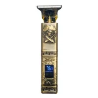 Бездротова машинка для стрижки волосся з LCD дисплеєм Kemei KM-2232 Чоловічий тример для стрижки