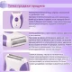 Жіночий акумуляторний епілятор для тіла Kemei KM-280R Бездротовий епілятор для бікіні