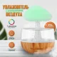 Ароматизуючий нічник Гриб з ефектом дощу та підсвічуванням LK202310-22 Зволожувач повітря