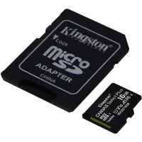 Карта пам'яті micro SDHC 16GB Kingston class 10 UHS-3 без адаптера
