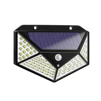 Вуличний світильник на сонячній батареї із датчиком руху BL100SMD Автономний вуличний LED ліхтар