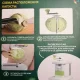 Механічна шатківниця для капусти Блискавка Шинківка для капусти крутиться з металевими ножами