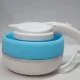 Силіконовий Електрочайник Eltctric Kettle 600 мл Дорожній Електричний Чайник Блакитний