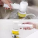 Електрична Щітка для Прибирання Magic Brush 5in1 Акумуляторна Щітка для Чищення Біла