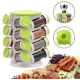Кухонний Обертовий Органайзер для Спецій SPICE RACK 16 Баночок Стійка для Спецій Карусель