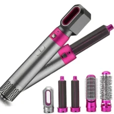Мультистайлер 5 в 1 Hot Air Styler Стайлер для волосся з насадками для укладання та завивки