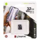 Карта пам'яті Kingston MicroSDHC 32GB UHS-I A1 (Cl10) SDCS2/32GBSP 298857 в упаковці 1 шт