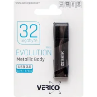 Флешка для зберігання інформації Verico USB 32Gb MKII Gray USB 3.0 603785 Сірий в упаковці 1 шт