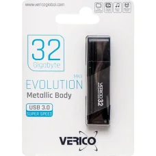 Флешка для зберігання інформації Verico USB 32Gb MKII Gray USB 3.0 603785 Сірий в упаковці 1 шт