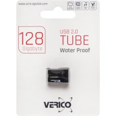 Флешка для зберігання інформації Verico USB 128Gb Tube Black 602382 Чорний в упаковці 1 шт