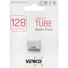 Флешка для зберігання інформації Verico USB 128Gb Tube White 606694 Білий в упаковці 1 шт