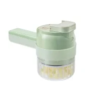 Ручний Подрібнювач для Овочі 4в1 Food Chopper Універсальний Акумуляторний Міні Блендер-Слайсер