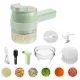 Ручний Подрібнювач для Овочі 4в1 Food Chopper Універсальний Акумуляторний Міні Блендер-Слайсер