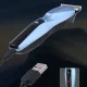 Машинка з вилкою для стрижки волосся Kemei KM-1430 Синій Машинка з низьким рівнем шуму