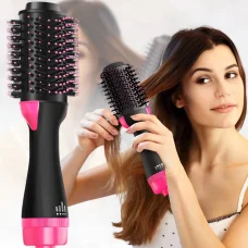 Фен-щітка 3в1 для сушіння та випрямлення волосся One Step Hair Dryer 1000Вт