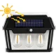 Настінний сонячний світильник для ганку з датчиком руху Solar HW-999-3 Ліхтар на 3 режими