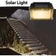 Настінний сонячний світильник для ганку з датчиком руху Solar HW-999-3 Ліхтар на 3 режими