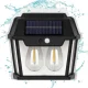 Настінний сонячний світильник для ганку з датчиком руху Solar HW-999-2 Ліхтар на 3 режими