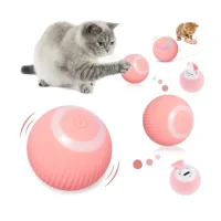 Інтерактивна Іграшка для Котів та Собак Pet Gravity Рожевий Смарт Іграшка М'яч для Тварин