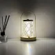 Портативна металева настільна LED лампа D15 Акумуляторна лампа з сенсорним керуванням