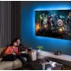 Світлодіодна стрічка 5050 LED RGB на 5 м з пультом та блоком живлення SF-16 Гнучка світлодіодна стрічка
