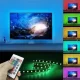 Світлодіодна стрічка 5050 LED RGB на 5 м з пультом та блоком живлення SF-16 Гнучка світлодіодна стрічка