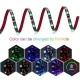 Світлодіодна стрічка 5050 LED RGB на 5 м з пультом та блоком живлення SF-16 Гнучка світлодіодна стрічка