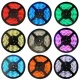 Світлодіодна стрічка 5050 LED RGB на 5 м з пультом та блоком живлення SF-16 Гнучка світлодіодна стрічка