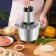 Кухонний комбайн на 3 л Kitchen Expert Подрібнювач продуктів із нержавіючої сталі