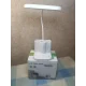 Світлодіодна настільна лампа Led table lamp qp-2209-B з USB Біла Гнучка світлодіодна лампа на акумуляторі