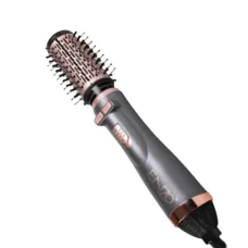 Фен-щітка для волосся 1500W Professional Hot Air Brush Enzo EN-742 Сірий