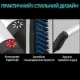 Гребінець випрямляч для бороди та волосся Enzo 5010 Сірий прасок стайлер для випрямлення та укладання