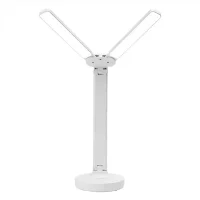 Настільна лампа Desk lamp WHITE Сенсорна складана лампа з двома джерелами світла