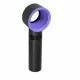 Акумуляторний бездротовий вентилятор без лопатей з підставкою ZERQ9 Ручний USB-зарядний міні-вентилятор