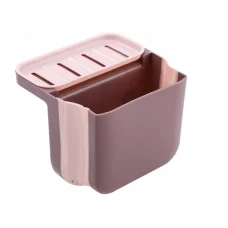 Кухонний пластиковий органайзер на мийку Organizer wash basin Складаний органайзер на умивальник Рожевий