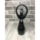 Ручний вентилятор з розпиленням води Fan Water Spray BLACK Портативний міні-вентилятор на батарейках
